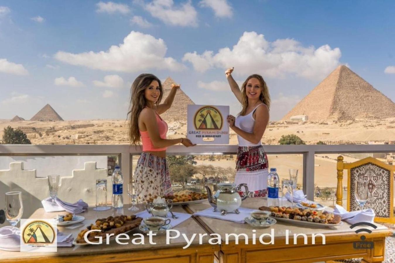 Great Pyramid Inn Kairo Eksteriør bilde